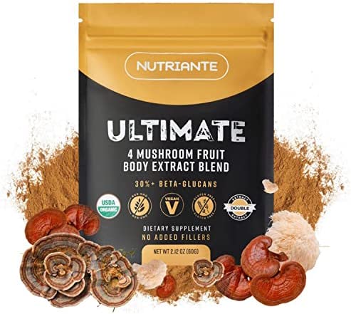 Buy Ultimate Mushroom Complex Extract contains potent extracts of 6 powerful mushrooms