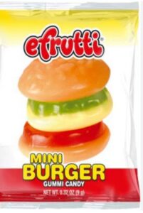 where to Buy Efrutti Gummy Mini Burgers Candy for sale Online