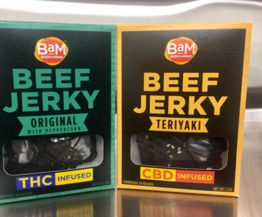 Buy Beef jerky a fast acting medicated snack