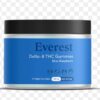 Buy Everest Delta 8Gummies with hemp-derived, non-GMO