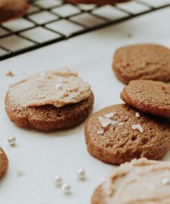 Buy Gingersnap cookies with medicated caramel frosting